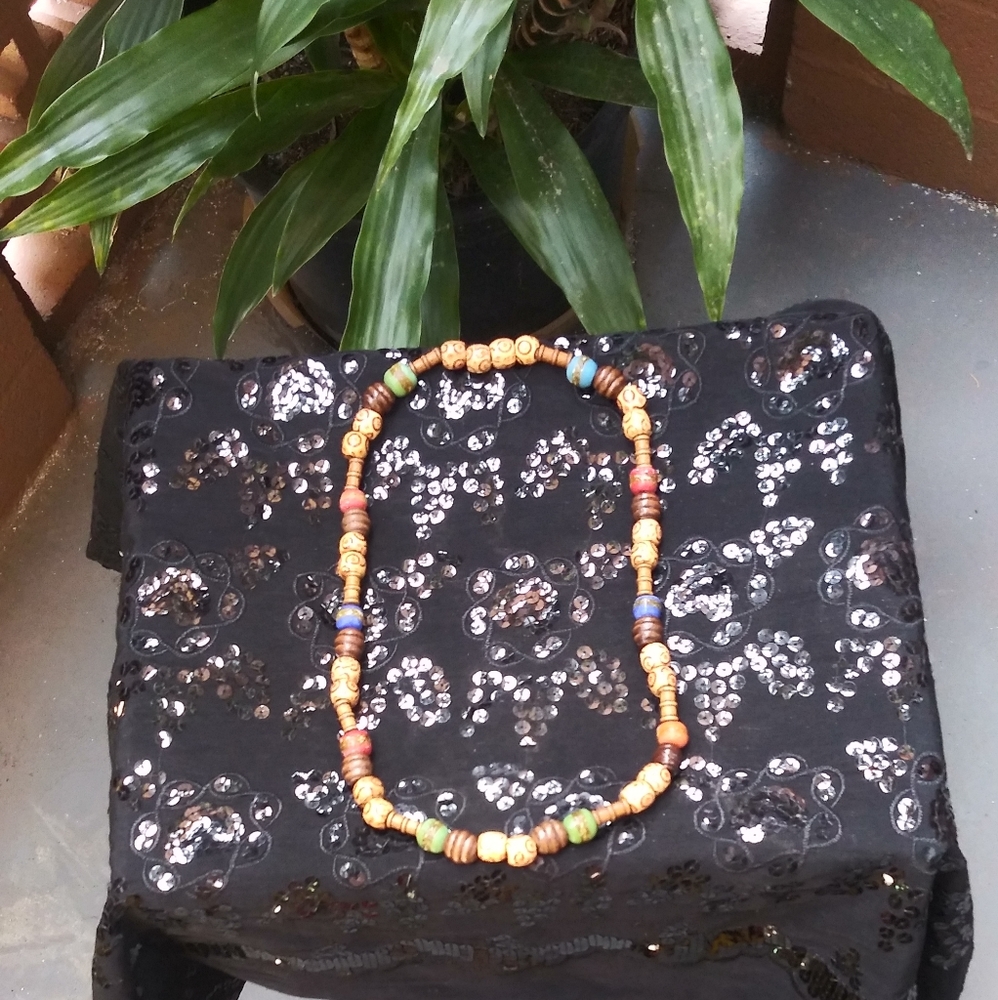 Nzingha's Handcrafted Necklace........NWOT